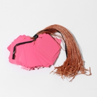 Ценник набор 100 шт., 3,2 &times;2,5 см, цвет розовый