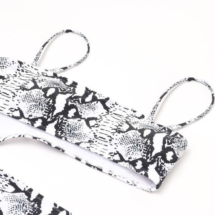 Купальник женский слитный MINAKU с принтом, размер 46