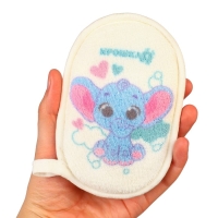 Мочалка детская, махровая &laquo;Слоник&raquo;