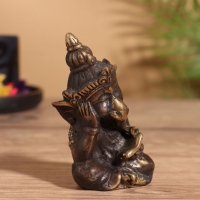 Сувенир бронза "Ганеша с книгой" 6х4х8 см