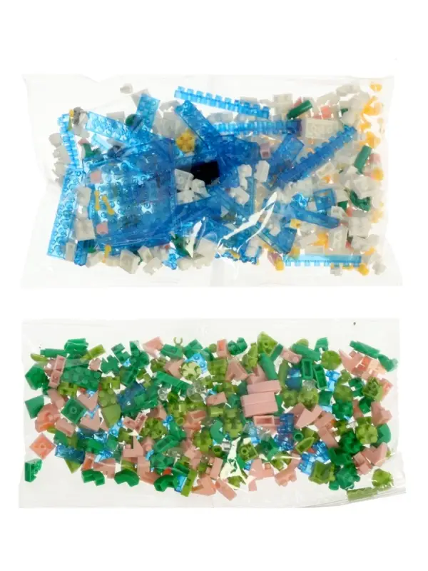 UNICON Конструктор Mini Blocks Лотос 660 деталей, свет