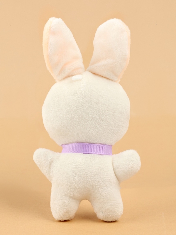 Мягкая игрушка  "Заяц", цвет белый, 10х7х5 см
