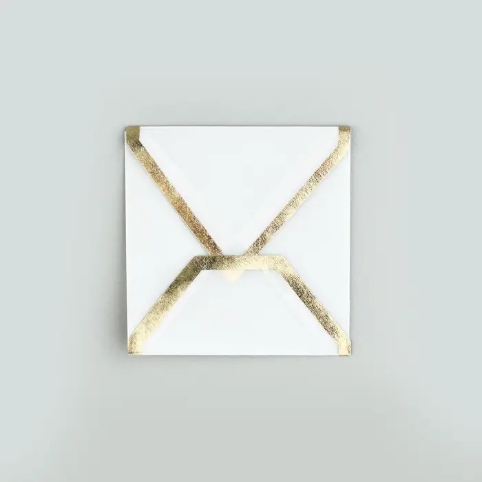 Открытка с конвертом &laquo;Лучшему во всём&raquo;, тиснение, 7 х 7 см