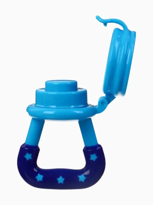 Ниблер для прикорма, с силиконовой сеточкой "Сыночек", цвет синий