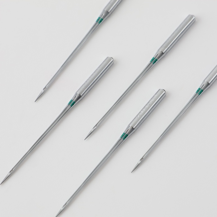 Иглы для бытовых швейных машин, универсальные, №70, 10 шт