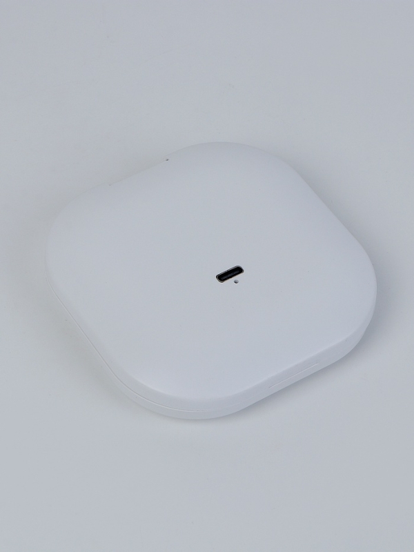 Зеркало косметическое, подсветка 9х9х1,3 см, 1 диод, увеличение, от АКБ, белое