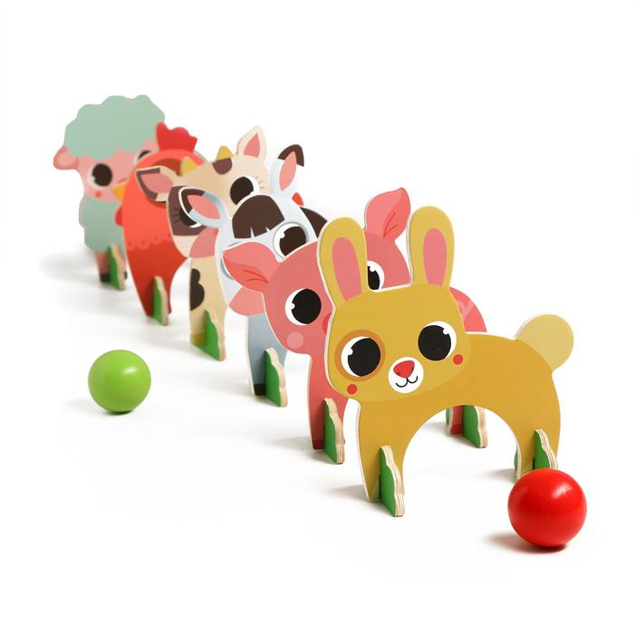 Развивающая игра &laquo;Прокати шарик&raquo;, 43,5 &times; 4,5 &times; 18,5 см