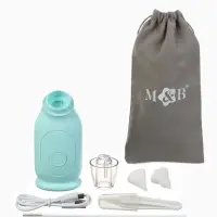 M&B Аспиратор для новорожденных электронный, назальный (набор: 2 насадки, аксес., зарядка Type-C)