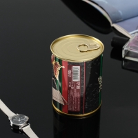 Подарочные носки в банке «Птичке высокого полета», (внутри носки женские, цвет белый) Подарочные носки в банке «Птичке высокого полета», (внутри носки женские, цвет белый)