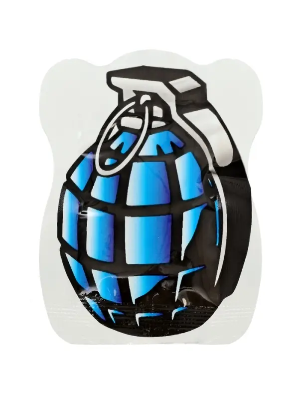 Прикол бомбочка &laquo;Граната&raquo;, 9,5 &times; 7 &times; 1 см, цвета МИКС