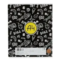 Тетрадь 12 листов в клетку Calligrata &laquo;Влад Бумага&raquo;, обложка мелованный картон, МИКС