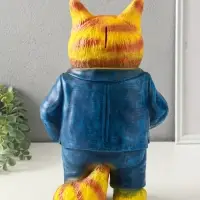 Копилка "Кот Тимофей" 35х22х15 см, рыжий