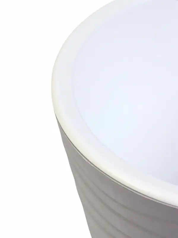 Горшок "Валенсия" 2,8 л, D-17 см, h-20 см, цвет серый шёлк