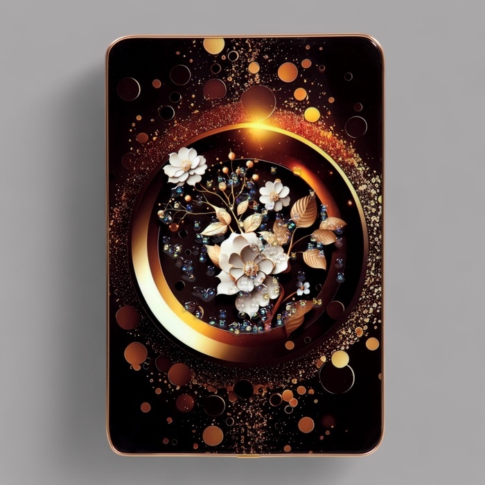 Картина акрил Картина акрил "Цветочная абстракция" 30х20 см