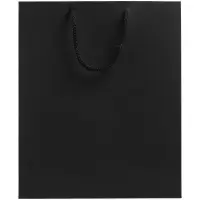 Пакет бумажный Wide, черный