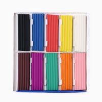 Пластилин 10 цветов мягкий 200 г со стеком &laquo;1 сентября&raquo;