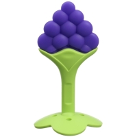 Набор прорезывателей силиконовых &laquo;Мой Зайка&raquo;, с погремушкой, 3 шт., на присоске, в кейсе, Крошка Я