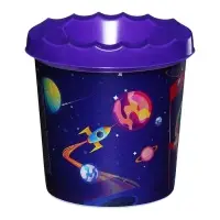 Стакан - непроливайка для рисования Calligrata &laquo;Космобой&raquo;, 210 мл, с рисунком