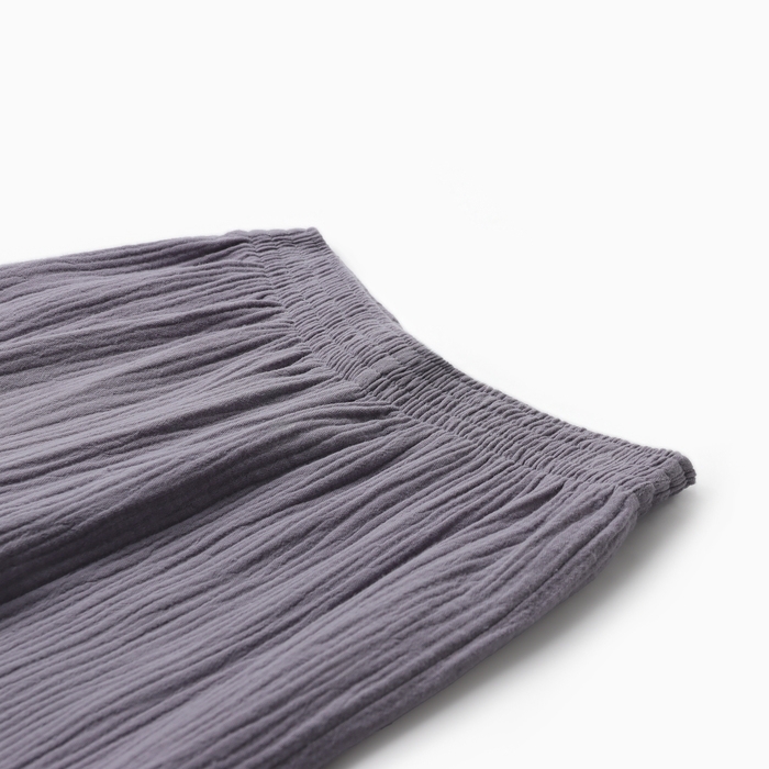 Пижама женская (рубашка и брюки) KAFTAN Пижама женская (рубашка и брюки) KAFTAN "Basic" размер 44-46, цвет серый