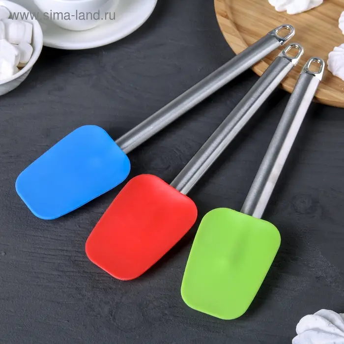 Лопатка кондитерская Доляна &laquo;Редмонд&raquo;, 27.5 см, цвет красный