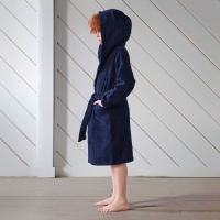 Халат махровый детский "Любимый сыночек" р-р 32 (110-116 см), синий Халат махровый детский "Любимый сыночек" р-р 32 (110-116 см), синий