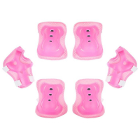 Защита роликовая ONLYTOP OT-2020, р. L, цвет розовый