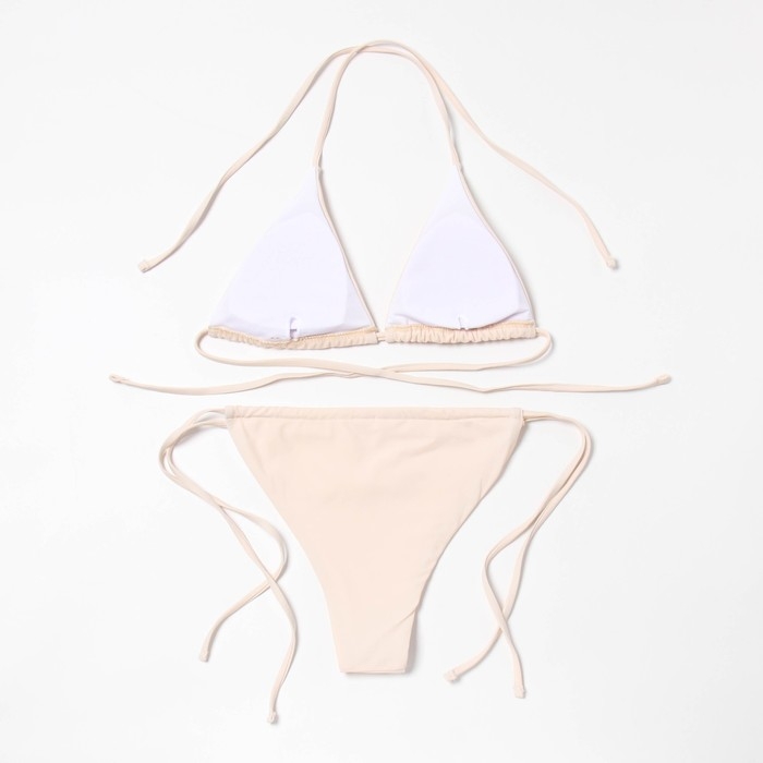 Купальник женский раздельный MINAKU цвет молочный размер 44
