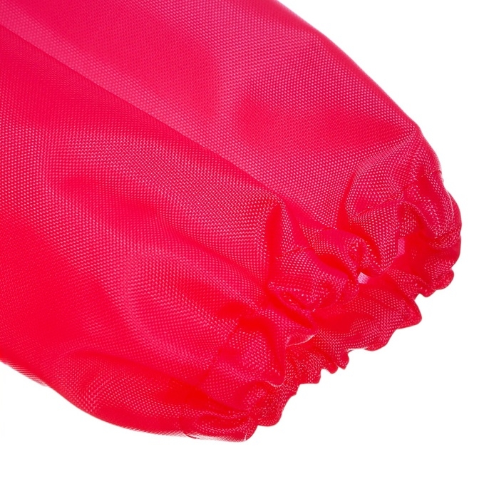 Фартук для труда + нарукавники, 535 х 445 мм, Hatber "Мой мишка" 2 кармана чёрный/зелёный NFn_35105