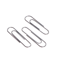 Скрепки 25мм оцинкованные в пластиковой тубе 400 штук