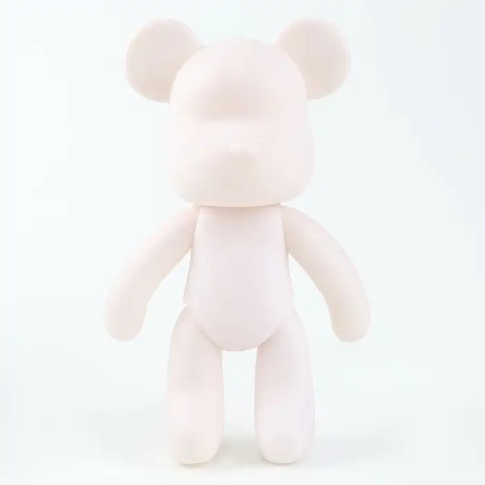 Алмазная мозаика на фигурке с полным заполнением &laquo;Мишка стразами&raquo;, розовый