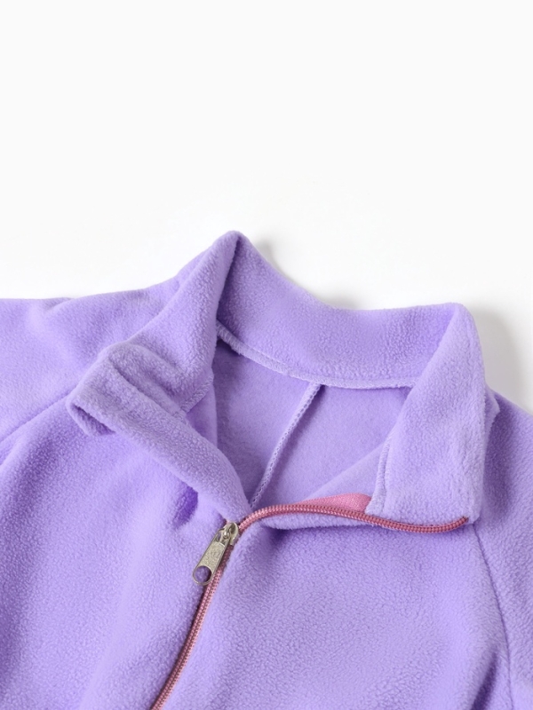 Комбинезон для девочки, цвет сиреневый, рост 104-110 см