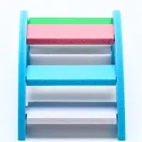 Лесенка для грызунов с цветными ступеньками, синий