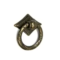 Ручка-кнопка ТУНДРА VINTAGE 027, цвет бронза