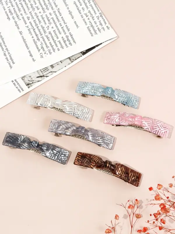 Заколка - автомат для волос &laquo;Вэнна&raquo; грация, 8.5 см, МИКС