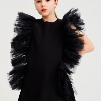 Платье нарядное детское MINAKU: PartyDress цвет чёрный, рост 110 Платье нарядное детское MINAKU: PartyDress цвет чёрный, рост 110