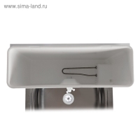 Умывальник "ТермМикс", с ЭВН, нержавеющая мойка, пластиковый бак, 1250 Вт, 17 л, белый