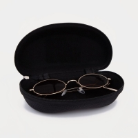 Футляр для очков на молнии, цвет чёрный