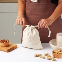 Мешочек для хранения продуктов Доляна, 19&times;22 см, лён