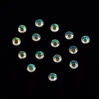 Стразы для декора, 2 мм, голографические