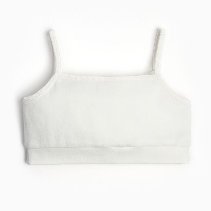 Топ для девочки MINAKU цвет молочный, рост 152 см