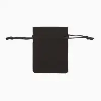 Мешочек подарочный &laquo;Хлопок&raquo;, 7&times;9 см, чёрный