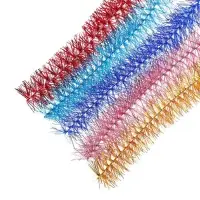 Мишура новогодняя &laquo;Ёжик&raquo; d-3,5 см, L-200 см, МИКС