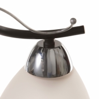 Люстра "Лайма" 2хЕ27 40Вт черно-хромовый 50х15х24 см