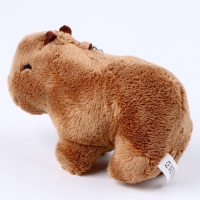 Мягкая игрушка &laquo;Капибара&raquo;, на брелоке, 12 см