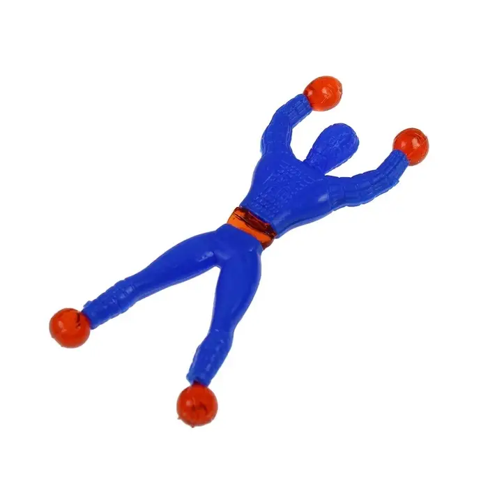 Липучка &laquo;Человек&raquo;, сползает по стеклу, цвета МИКС