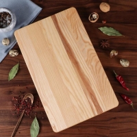 Доска разделочная "Прямоугольная", для сервировки и подачи, 40х25 см, массив ясеня Доска разделочная "Прямоугольная", для сервировки и подачи, 40х25 см, массив ясеня