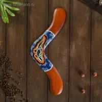 Сувенир &laquo;Бумеранг с точечной росписью&raquo;, 40&times;7&times;1 см, МИКС