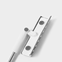 Окномойка с насадкой из микрофибры 2 шт, фиксатор, стальная телескоп ручка 26х6х77,5(123)см   108485