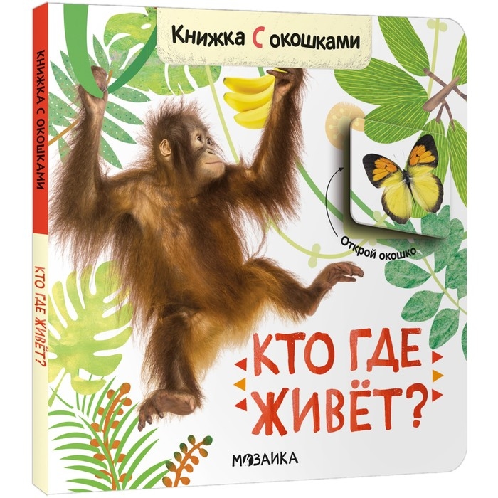 Книжки с окошками &laquo;Кто где живёт?&raquo;