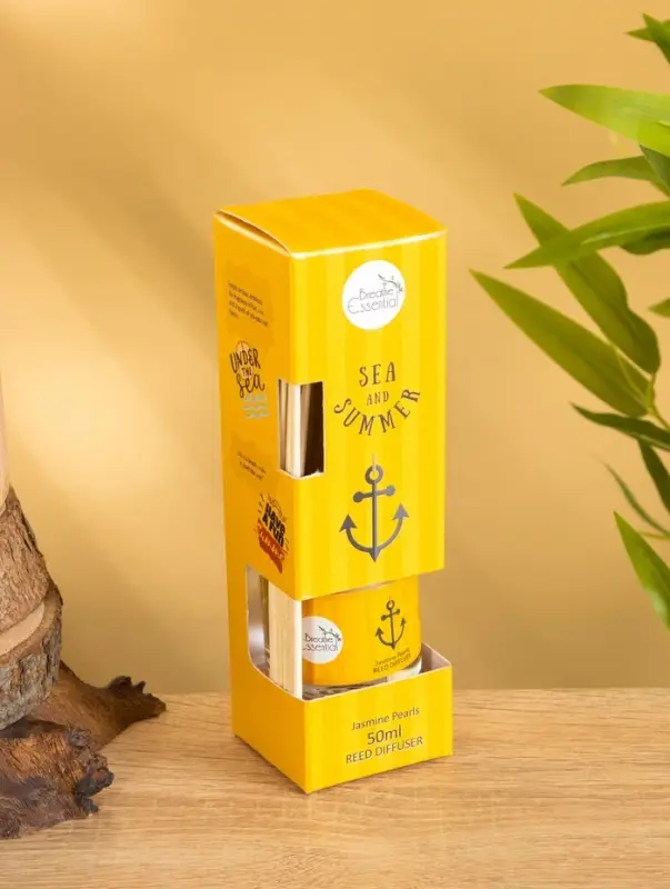 Диффузор Sea and Summer "Jasmine Pearls" жасмин 50 мл, 6 палочек